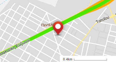 Location of business on map