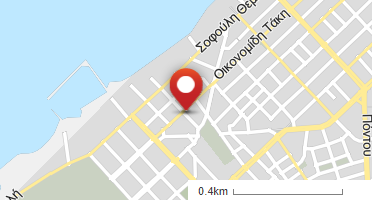 Location of business on map