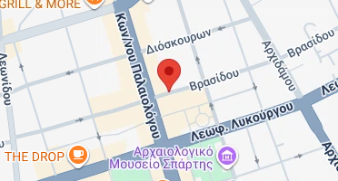 Location of business on map