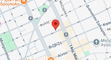 Location of business on map