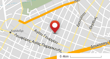 Location of business on map