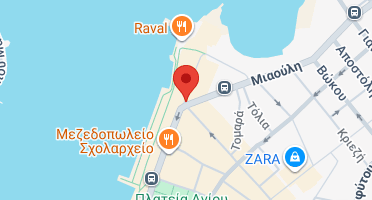 Location of business on map