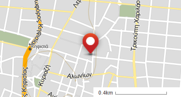Location of business on map