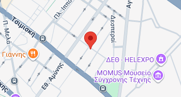 Location of business on map