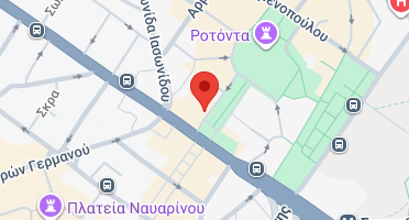 Location of business on map
