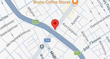 Location of business on map