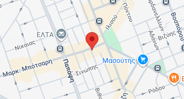 Location of business on map