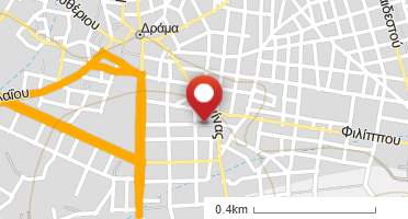 Location of business on map