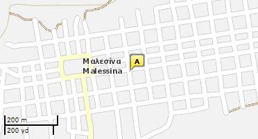 Location of business on map