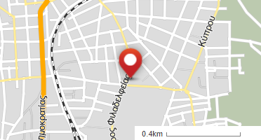 Location of business on map