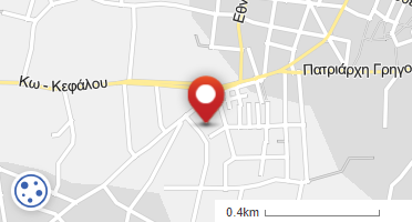 Location of business on map