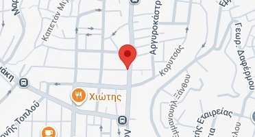 Location of business on map