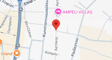 Location of business on map
