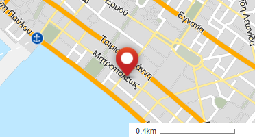 Location of business on map