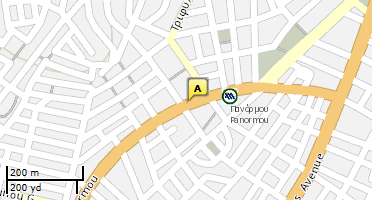 Location of business on map