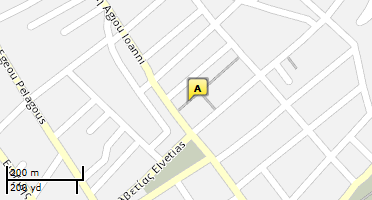 Location of business on map