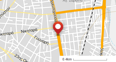Location of business on map