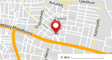 Location of business on map