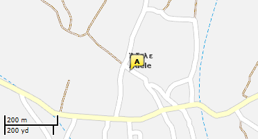 Location of business on map