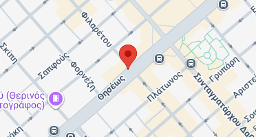 Location of business on map