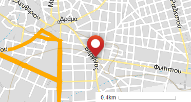 Χάρτης και σημείο της επιχείρησης