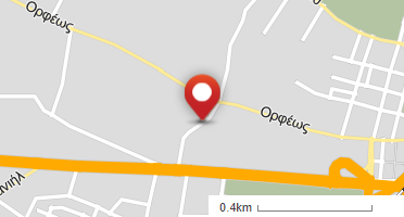 Location of business on map