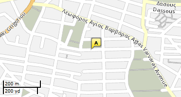 Χάρτης και σημείο της επιχείρησης