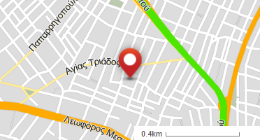 Location of business on map