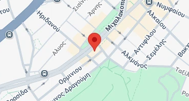 Location of business on map