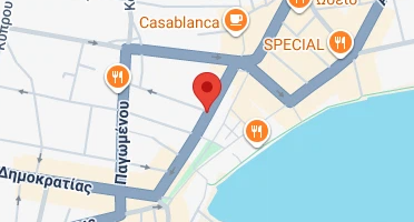 Χάρτης και σημείο της επιχείρησης