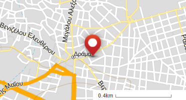 Location of business on map
