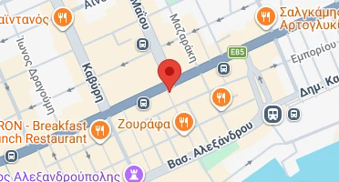 Χάρτης και σημείο της επιχείρησης