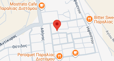 Location of business on map