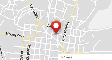 Location of business on map