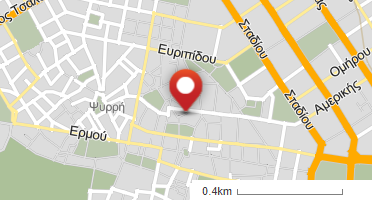 Location of business on map