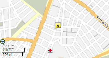 Location of business on map