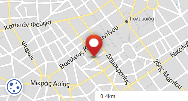 Χάρτης και σημείο της επιχείρησης