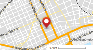 Location of business on map