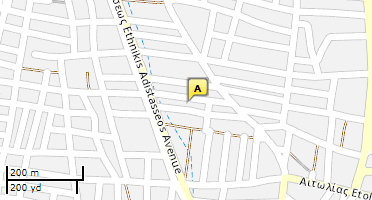 Location of business on map