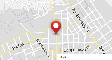 Location of business on map