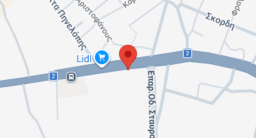 Location of business on map