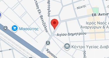 Location of business on map