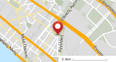 Location of business on map