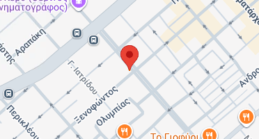 Location of business on map