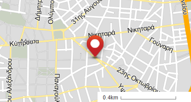 Location of business on map