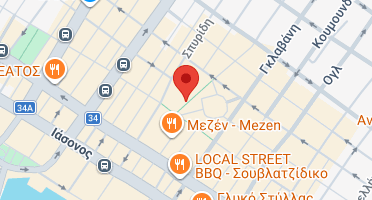 Location of business on map