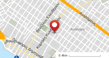 Location of business on map