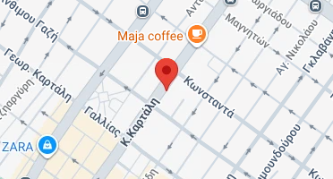 Location of business on map