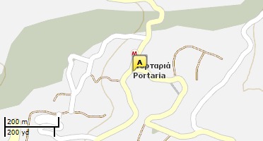Location of business on map
