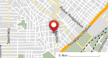 Location of business on map